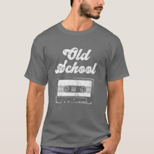 Camiseta Fita Clássica Vintage de Fita Cassete da Escola An