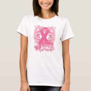 Camiseta Fita cor-de-rosa de Deco - sobrevivente do cancro