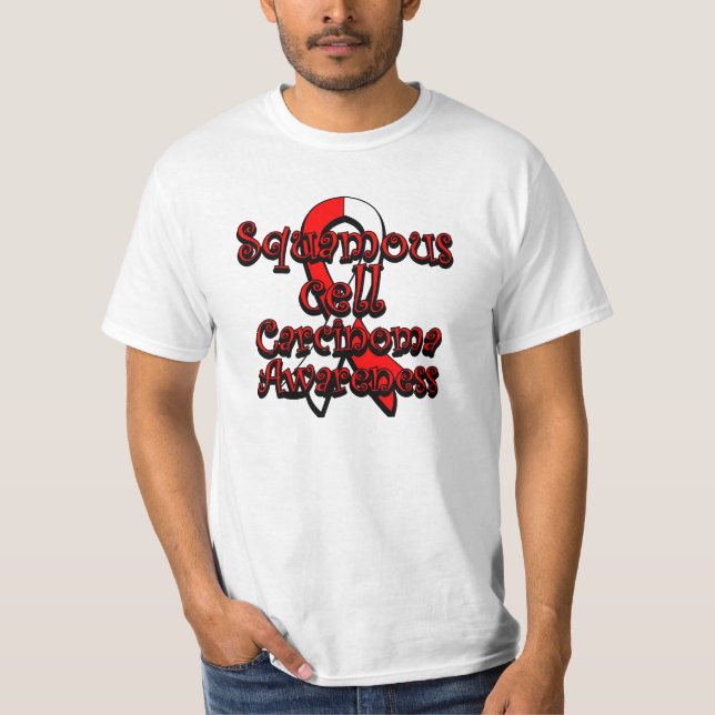 Camiseta Fita da consciência da carcinoma de pilha de (Frente)