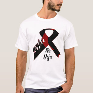 Camiseta Fita da consciência da célula falciforme