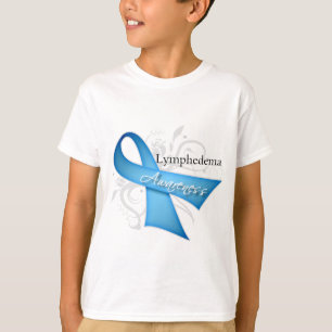 Camiseta Fita da consciência de Lymphedema