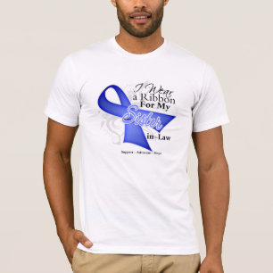 Camiseta Fita da pervinca da cunhada - cancer de estômago