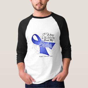 Camiseta Fita da pervinca da irmã - cancer de estômago