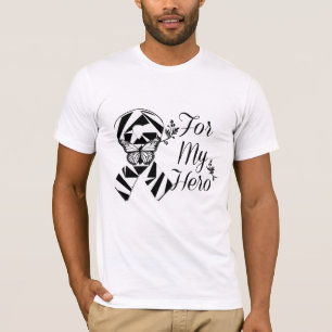 Camiseta Fita da zebra para meu herói