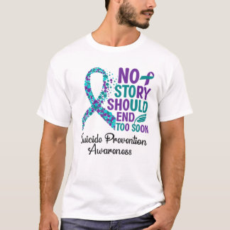 Camiseta Fita de Apoio à Sensibilização para a Prevenção do