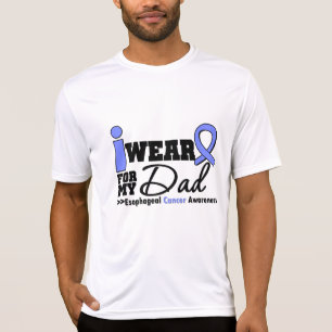 Camiseta Fita De Cancer Esofágica Para Meu Pai