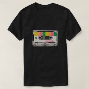 Camiseta Fita de Cassete Retro