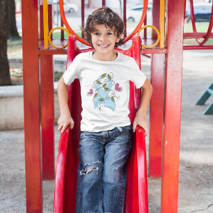 Camiseta Fita de Consciência Azul