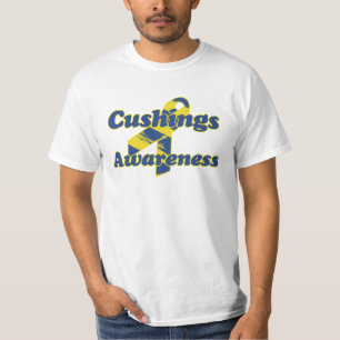 Camiseta Fita de Consciencialização dos Cushings