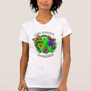 Camiseta Fita de Conscientização da Doença de Lyme