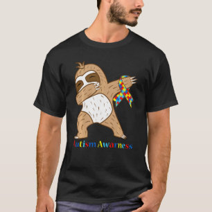 Camiseta Fita de Conscientização do Autismo Guerreiro Pregu