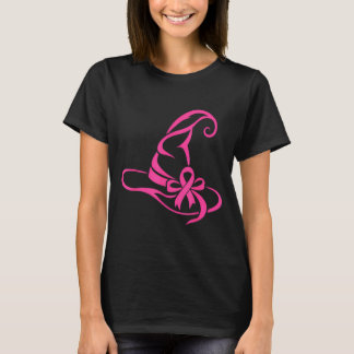 Camiseta Fita de conscientização do câncer de mama com chap