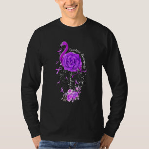 Camiseta Fita de Conscientização sobre Overdose de Esperanç