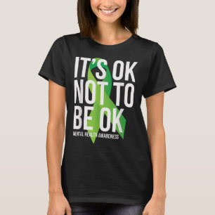 Camiseta Fita de Conscientização sobre Saúde Mental Não Há