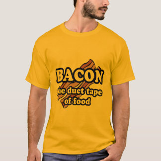 Camiseta Fita de fita adesiva de comida