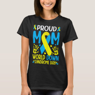 Camiseta Fita de Mãe com Síndrome de Down Dia Mundial da Co