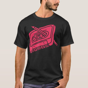Camiseta Fita de Música do anos 80 Vintage Retro