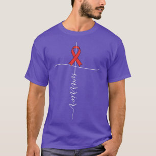 Camiseta Fita de Peach do Guerreiro da Consciência do Cance
