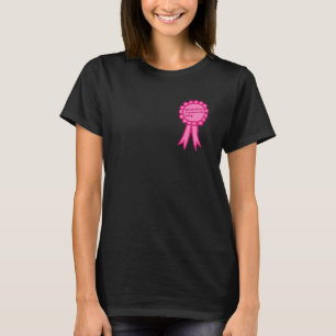 Camiseta Fita de Prêmio Rosa Crise de Tantrum