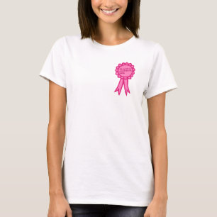 Camiseta Fita de Prêmio Tantrum Fit Rosa
