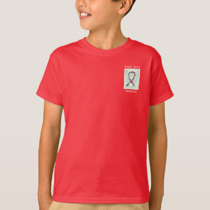 Camiseta Fita de Quebra-cabeça de sensibilização PDD-NOS