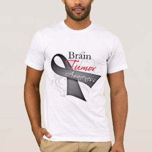 Camiseta Fita de rolo - consciência do tumor cerebral