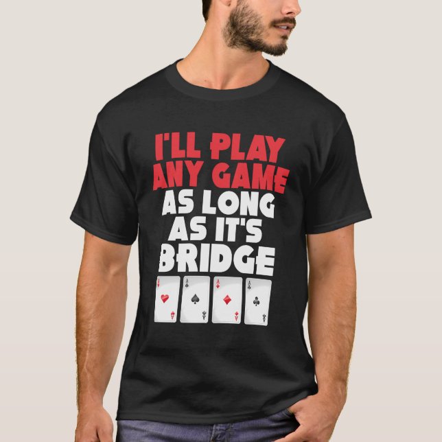 Camiseta Fita de Roupa do jogo da placa-ponte (Frente)