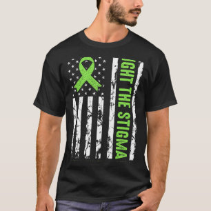 Camiseta Fita de Saúde dos Estados Unidos Sinalizador Vesti