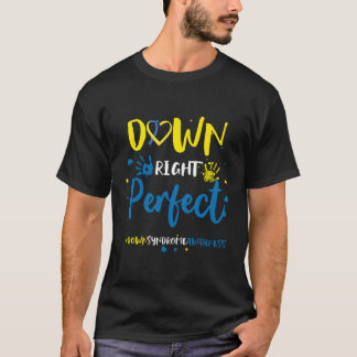 Camiseta Fita de Sensibilização para a Síndrome Perfeita pa