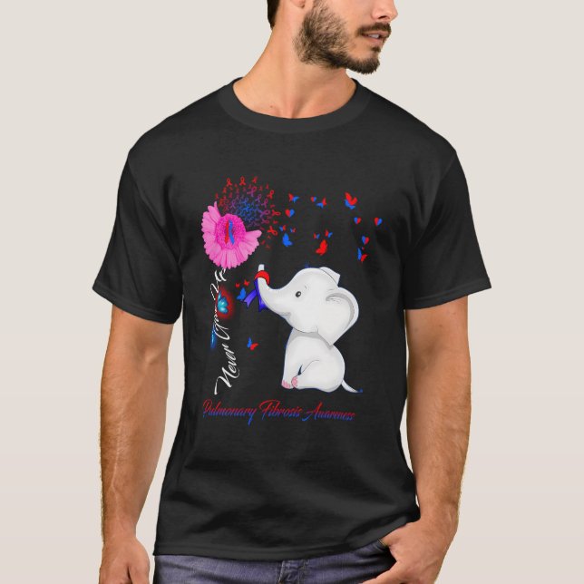 Camiseta Fita de Sensibilização Pulmonar de Elefante (Frente)