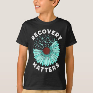Camiseta Fita de Vício de Sensibilização para o Álcool S