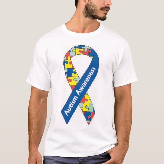 Camiseta fita do autismo (Frente)