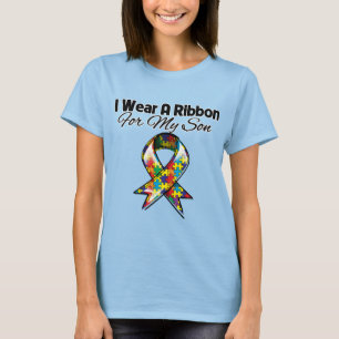 Camiseta Fita do autismo para meu filho