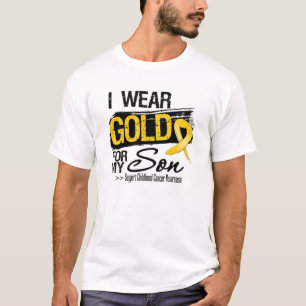 Camiseta Fita do cancer da infância para meu filho