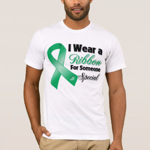 Camiseta Fita do câncer de figado alguém especial