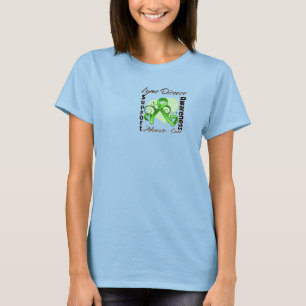 Camiseta Fita do coração - consciência da doença de Lym