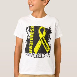 Camiseta Fita do Grunge da consciência do suicídio