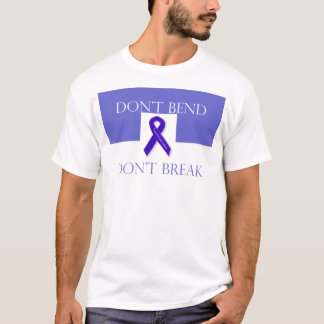 Camiseta Fita do índigo - a curvatura de Don't não quebra