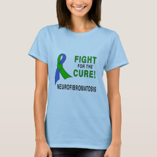 Camiseta Fita do Neurofibromatosis: Luta para a cura!