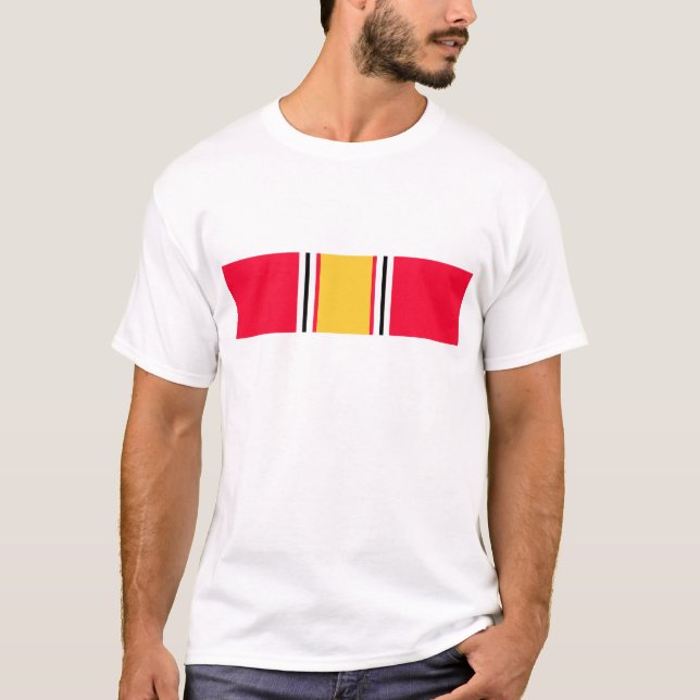 Camiseta Fita do serviço da defesa nacional (Frente)