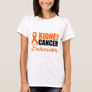 Camiseta Fita do SOBREVIVENTE do câncer de rim