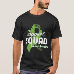 Camiseta Fita do Verde limão de Sensibilização para a Saúde
