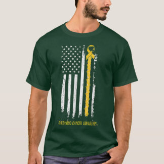 Camiseta Fita em uma bandeira, Criança e cancer 3453