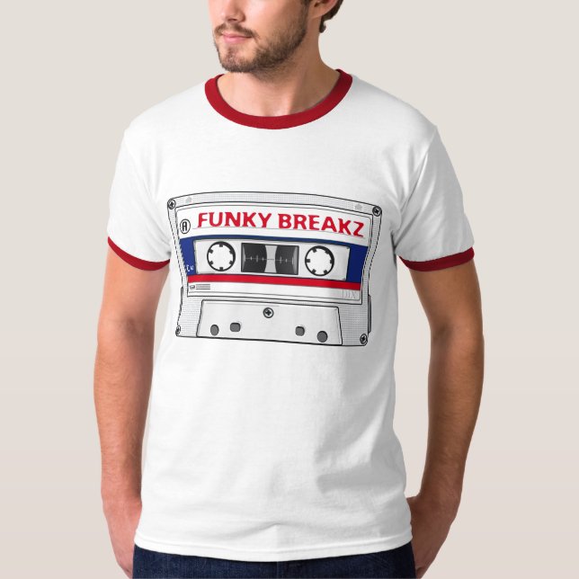 Camiseta Fita Funky da mistura de Breakz (Frente)