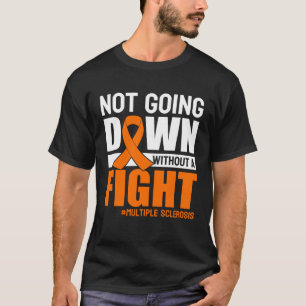Camiseta Fita Laranja de Conscientização da Esclerose Múlti