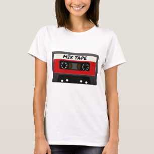 Camiseta Fita Mista Vermelha - Presente Inspirado nos Anos
