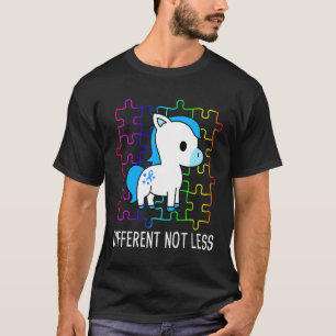 Camiseta Fita Puzzle do Mês Diferente Não Menos Autismo