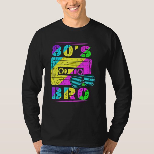 Camiseta Fita Retroativa Bro Party 80s 80s Dj Party Goer (Frente)