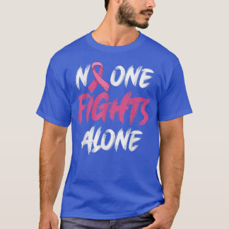 Camiseta Fita Rosa de Consciência do Cancer da Mama 286