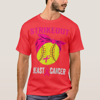 Camiseta Fita rosa do dia de sensibilização do Cancer da ma